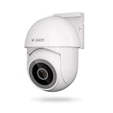 Câmera Inteligente Externa 360° Velds, Wi-Fi, 2K, Visão Noturna Colorida, IP65, Detecção de Corpo Humano, Rastreamento de Movimento, Áudio Bidirecional, Armazenamento Local até 256GB, Branco