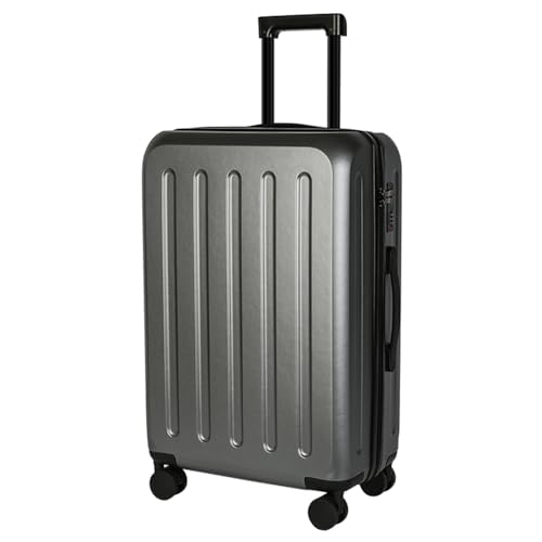 SOKOK 20 Inch Hardside Carry On Luggage with Spinner Wheels, Airline Approved Travel Suitcase Durable Rolling Luggage for Business Trip, Graphite