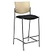 KFI BR1310SL-SP22-3306 Barstool,w/Silver Frame,Wood Back