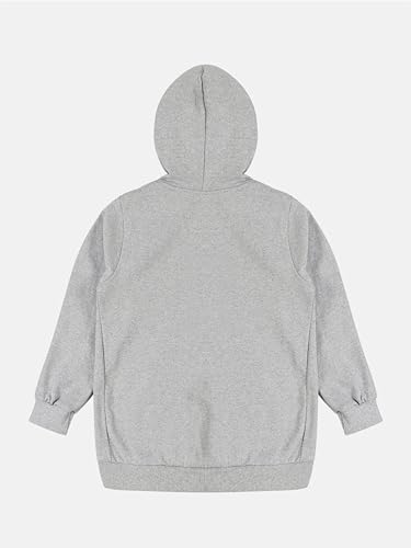 Image of Boys Solid Fleece Full Sleeve Zip Front Open Hooded Sweatshirt With Track Pant Set