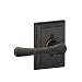Schlage F170 VLA 716 ADD 134 N N SL Addison Collection Avila Decorative Trim Lever, Aged Bronze