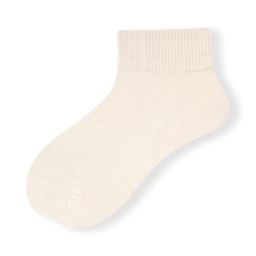 Image of Women's Cotton Half Crew Socks Basic Pure Color Casual Socks, 6 Pairs