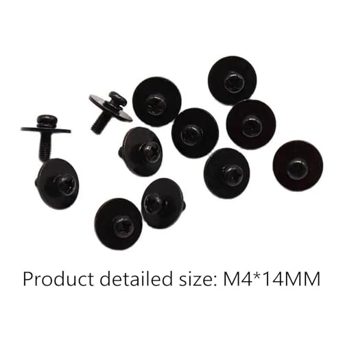 50Pcs Drum Lug Mounting Screws Parts Metal Replacement Percussion Hardware for Snare Drum DIY Accessories Repair Replaces, M4x14MM