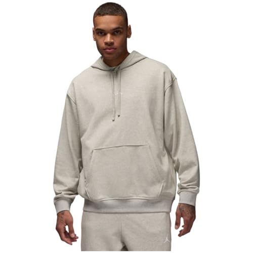 Sweat à capuche Jordan Sport Crossover FV8606-050 homme Dri-Fit gris chiné