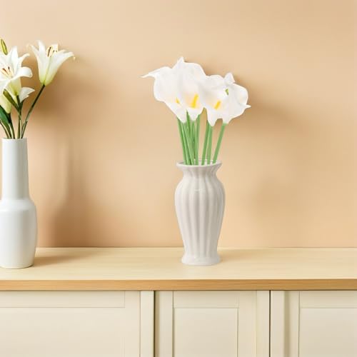 Fleurs Artificielles Blanches de Qualité Réaliste : Arums Premium - 7