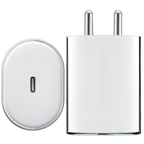 Image of Nothing Original 45W Type C Fast Charger Adapter for Nothing Phone 3a / 2a Plus / 2A / 2 /CMF Phone 1 /Buds /Ear Stick, 45 W USB C Charging Adaptor, White (45W Nothing)