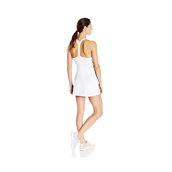ASICS-Womens-Rally-Dress-Short-Sleeve ASICS Women's Rally Dress Short Sleeve, White, Large