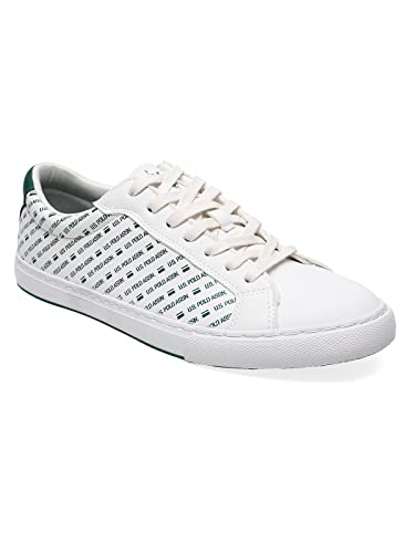 U.S. Polo Assn. Men's Casual Off White Sneakers -UK10/India(44 EU)(2FD22151A01)