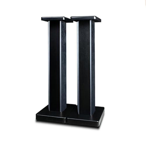 Soporte para altavoces de madera noble AV ShelfWood de 35.4 pulgadas premium