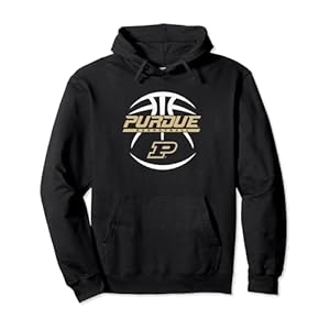 Purdue Boilermakers Basketball Rebound Officially Licensed Pullover Hoodie