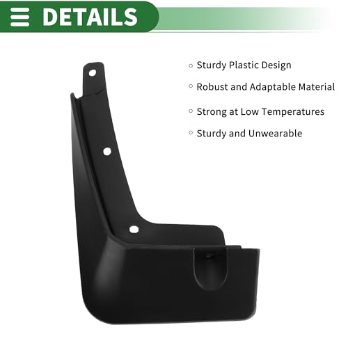Image of Motoforti Mud Flaps Splash Guards Mud Guards for Hyundai IX45 2019-2020 W /Mount Accessories
