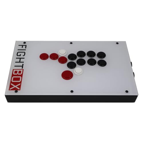 FightBox F8-PC 全ボタンレバーレス アーケード ファイトスティック ゲームコントローラー PC/PS3/Switch対応