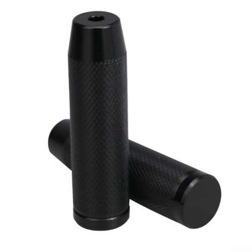 Eleganti e funzionali: caratterizzati da una forma cilindrica con scanalature antiscivolo, questi picchetti non solo offrono funzionalità, ma aggiungono anche un tocco di stile alla tua bici. Sono disponibili nelle opzioni di colore nero e argento, permettendoti di scegliere quello che si adatta alle tue preferenze.