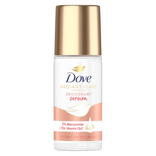 Image of Dove Radiant+Care Deodorant Serum with 3% Niacinamide & 10X Vitamin C&E, Helps Even Tone and Reduce Dark Marks for Smooth Underarms | 45 ml