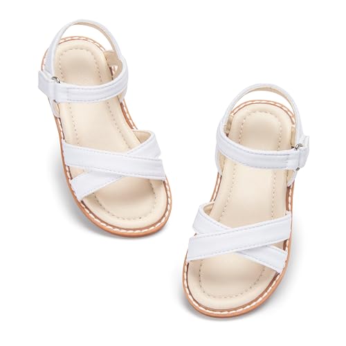 Image of ESTINE Girls Sandal Dress Shoe for Toddler /Little Kid Party School Shoe
