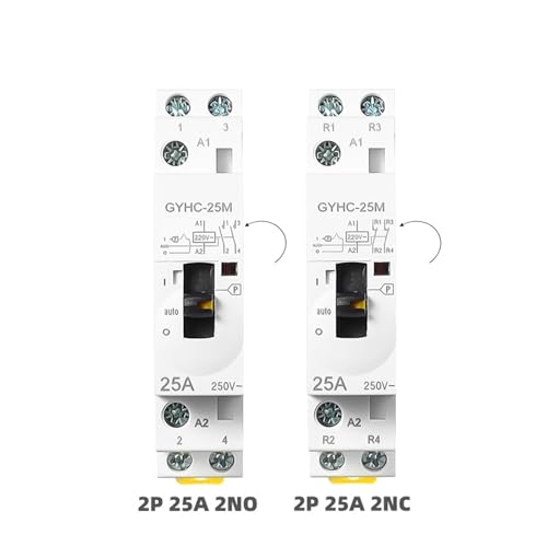 Contacteur ca 63A à commande manuelle pour piloter vos circuits 220V