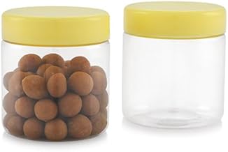Sunpet Premium Plastic Round Jar Set, 100 ml set of 12