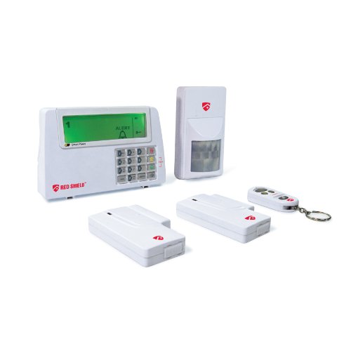 Red Shield WS-100 DIY Wire-free Home Protection Alarm System