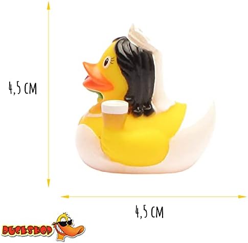 Mini Bride and Groom Rubber Ducks | DUCKSHOP | Bathduck | L: 4,5 cm