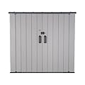 Lifetime Outdoor Utility Storage Shed with Double Wall Steel-Reinforced Construction, 6.3 x 3.6 FT