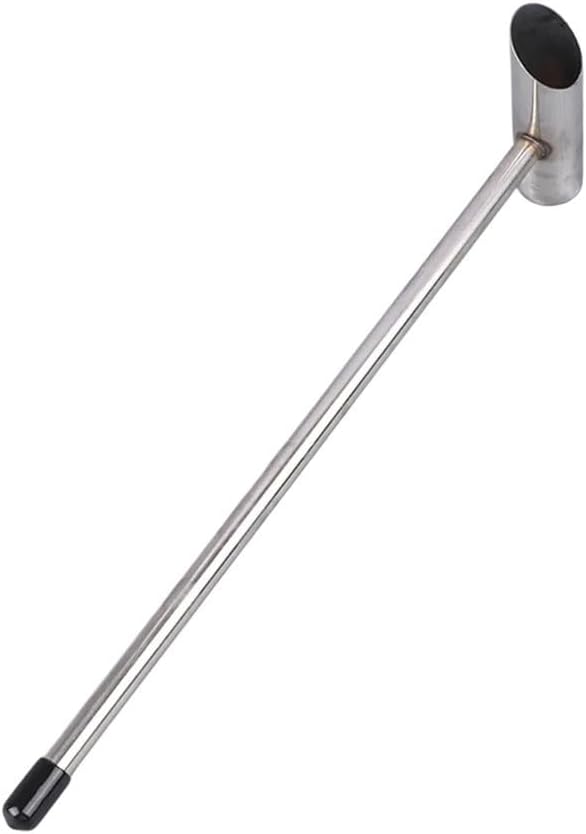 Cotton Candy Machine Scoop, Stainless Steel Food Scoop for Marshmallow Sugar, Ergonomic Reusable Candy Tool, Silver(Small)