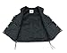 Gaudi-Leathers Chaleco de Cuero para Hombre Moto o Motocicleta Biker Moto L