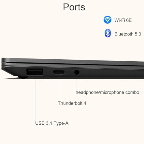 Image of Microsoft Surface Laptop 6 AI PC for Business (13.5 inch 2K+ Touchscreen, Intel 14-Core Ultra 5 135H (> i7-1355U), 16GB DDR5 RAM, 512GB SSD), 18.5-Hr Long Battery Life, 1080p Webcam, Wi-Fi 6E, Win 11 Pro
