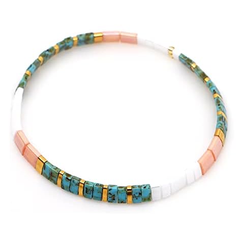 Sonateomber Colorful Beaded Bracelet Cover
