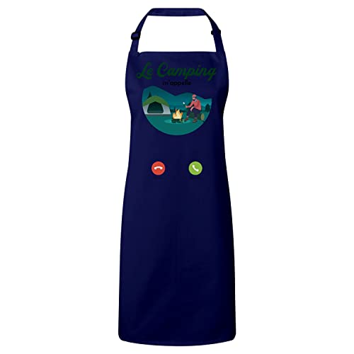 Tablier cuisine camping lavable pour cuisiner proprement en voyage