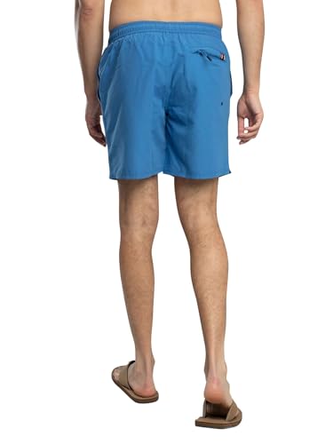 Superdry Men's Sport Graphic 17 Swim Shorts, Monaco Blue, L3