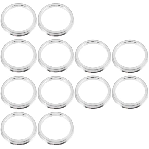 Bagues de centrage de roue alu 67.1 56.1 entretoise moyeu jante aluminium Vaguelly