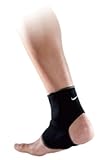Nike Ankle Sleeve (Black/Dark Charcoal, Medium)