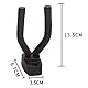 katmerio 6 stück Gitarrenhalter Wandhalter, Gitarren Haken Gitarrenständer Wand Halterung für Akustikgitarre, klassische Gitarre, E-Gitarre, Bass, Ukulele