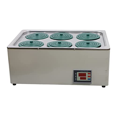 WANGXN Bain-Marie De Laboratoire en Acier Inoxydable 1/2/4/6 Trous Utilisé pour L'équipement D'expérience De Laboratoire De Bain d'eau De Chauffage À Température Constante