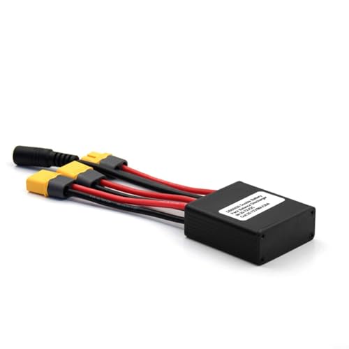 FUBESK Doppio convertitore di scarica della batteria, per Ebike Dual Battery Parallel Module 20V-72V, porta di ricarica, modulo parallelo