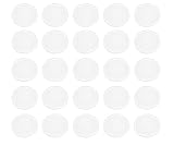 Glass Rubber Pad, Non-Adhesive Glass Table Top Anti Slip Bumper Pad, Glass Table Stopper (25-PCS 0.7
