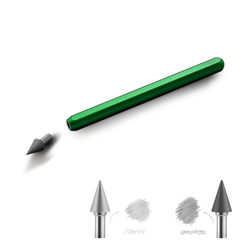 Lápiz AEON Pure de aluminio con punta magnética verde miniatura 3