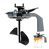 Farbrührer, Handkurbelmischer, auslaufsichere Abdeckung, tropffreier Ausgießer, effiziente Lagerung, Tönungswerkzeug, professionelles Werkstattgetriebe, 1 l Größe, manuelles Rührwerk