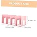 SHOWERORO 4grids Multi-Function Book Holder Bookend Book Supply Purse Organizer for Closet Shelf