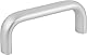 KIPP Bügelgriff - Aluminium, oval - M6, A=100Mm - Natur eloxiert, 2 Stück, K0204.10003