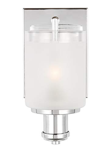 Image of Sea Gull Lighting-Norwood-1 Light Bath Vanity-Chrome Finish-Incandescent Lamping Type