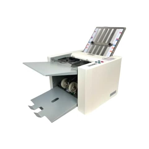 Formax FD 300 Document Folder, LCD Control Panel with 3-Digit Resettable Counter, Folds Up to 7400 Sheets per Hour, Output Conveyor for Neat and Sequential Stacking Cover