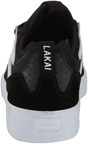 Lakai Men's Dover Skate Shoe, Black Suede, 10.5 | Image 2
