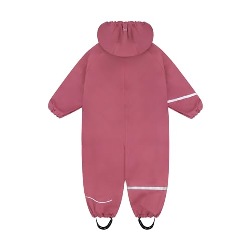 Image of CeLaVi European Kids Rain, Mud and Snow Suit for Boys Girls with Detachable Hood, Waterproof 2 Pcs Rain Set or Onepiece
