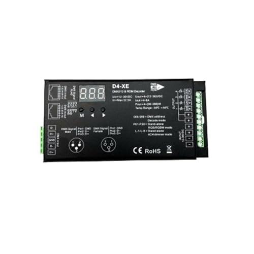 DMX512 décodeur de bande LED RGBW pour créer votre ambiance de salon unique