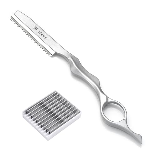 Hair Texturizing Cutting Razor -Silver