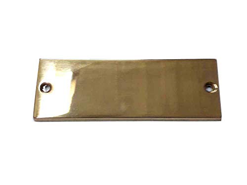 Plaque en laiton interdite de fumer pour salle d'attente et cabinet