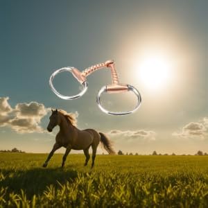 Miniatura 3 de TOPINCN Caballo Snaffle Caballo Masticar Acero Inoxidable Eggbutt Bit Sacacorchos Cobre Boca Enlace Francés Suelta