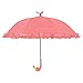 Produktbild Esschert Design Regenschirm Flamingo mit Rüschen aus Pongee Seide, ABS und Eisen, 98,0 x 98,0 x 79,0 cm