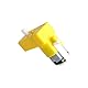 DollaTek 5Pcs Gleichstrommotor 3-6V DC Getriebe TT Doppelwellenmagnetgetriebe 1:48